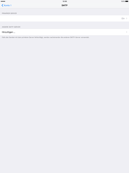 Apple iPad Pro 12.9 inch - E-Mail - Konto einrichten - 1 / 1