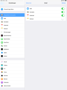 Apple iPad Pro 12.9 inch - E-Mail - Konto einrichten (gmail) - 8 / 11