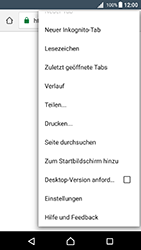 Sony Xperia X - Internet - Manuelle Konfiguration - 0 / 0