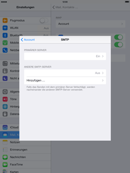 Apple iPad Air - E-Mail - Konto einrichten - 18 / 28