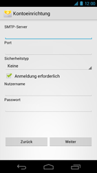 Samsung Galaxy Nexus - E-Mail - Konto einrichten - 1 / 1