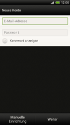 HTC One X - E-Mail - Konto einrichten - 0 / 0