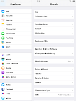 Apple iPad Pro 9.7 inch - E-Mail - Konto einrichten (outlook) - 3 / 11