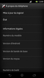 Sony Xperia T - logiciels - installation de mises à jour - &Eacute;tape 6 