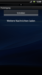 Sony Ericsson Xperia Arc S - E-Mail - Konto einrichten - 0 / 0