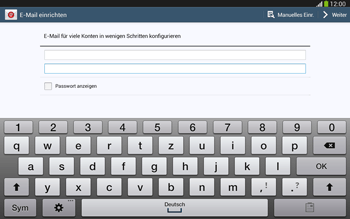 Samsung Galaxy Tab 3 10-1 LTE - E-Mail - Konto einrichten - 2 / 2