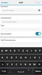 BlackBerry Leap - E-Mail - Konto einrichten - 0 / 0