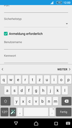 Sony E5823 Xperia Z5 Compact - E-Mail - Konto einrichten - 0 / 0