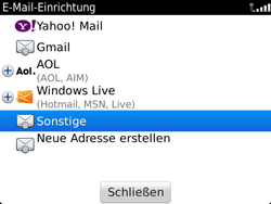 BlackBerry Bold Touch - E-Mail - Konto einrichten - 6 / 17