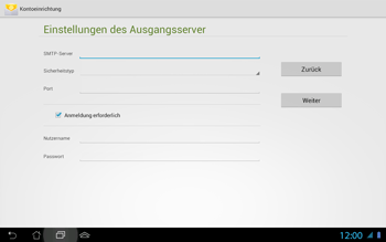 Asus Padfone 2 - E-Mail - Konto einrichten - 2 / 2