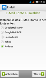 Alcatel Pop C3 - E-Mail - Konto einrichten - 8 / 25