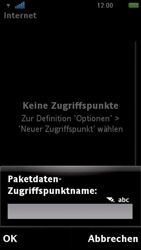 Sony Ericsson U5i Vivaz - Internet - Manuelle Konfiguration - 3 / 3