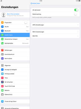 Apple iPad Pro 12.9 inch - Internet - Manuelle Konfiguration - 2 / 2