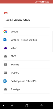 Samsung Galaxy S8 - E-Mail - Konto einrichten (gmail) - 7 / 15