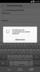 Huawei Ascend P7 - E-Mail - Konto einrichten - 2 / 2