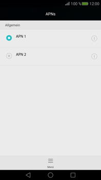 Huawei Mate S - Internet - Apn-Einstellungen - 1 / 1