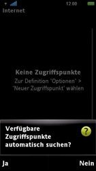 Sony Ericsson U5i Vivaz - Internet - Manuelle Konfiguration - 1 / 1