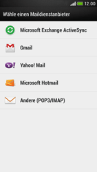 HTC Desire 601 - E-Mail - Konto einrichten - 1 / 1