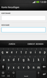 HTC Desire 500 - E-Mail - Konto einrichten - 0 / 0