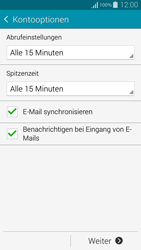 Samsung Galaxy Alpha - E-Mail - Konto einrichten - 0 / 0
