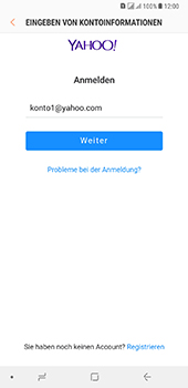 Samsung Galaxy A8 Plus (2018) - E-Mail - Konto einrichten (yahoo) - 1 / 1