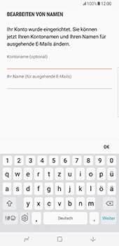 Samsung Galaxy S8 Plus - E-Mail - Konto einrichten - 1 / 1
