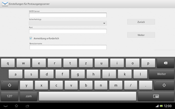 Sony Xperia Tablet Z LTE - E-Mail - Konto einrichten - 2 / 2