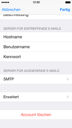 Apple iPhone 5s - E-Mail - Konto einrichten - 0 / 0