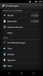 Sony Xperia T - Internet - Manuelle Konfiguration - 0 / 0