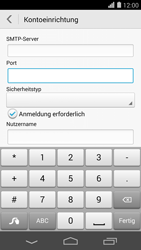 Huawei Ascend P7 - E-Mail - Konto einrichten - 2 / 2
