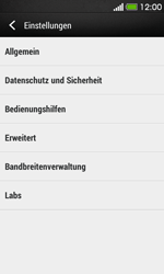 HTC Desire 500 - Internet - Manuelle Konfiguration - 1 / 1