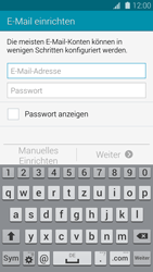 Samsung Galaxy S5 - E-Mail - Konto einrichten - 1 / 1