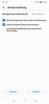 Huawei P20 Lite - E-Mail - Konto einrichten (yahoo) - 7 / 10