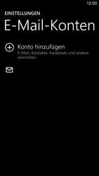 Nokia Lumia 1520 - E-Mail - Konto einrichten - 2 / 2