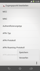 Sony Xperia Z1 - Internet - Manuelle Konfiguration - 1 / 1