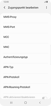 Samsung Galaxy S9 - Internet - Apn-Einstellungen - 16 / 39