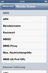 Apple iPhone 4 - MMS - Manuelle Konfiguration - 8 / 12