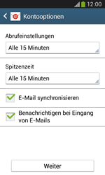 Samsung Galaxy Core Plus - E-Mail - Konto einrichten - 1 / 1