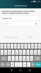Huawei P8 Lite - E-Mail - Konto einrichten (yahoo) - 6 / 12