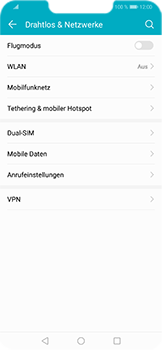 Huawei Honor Play - Internet - Manuelle Konfiguration - 7 / 26