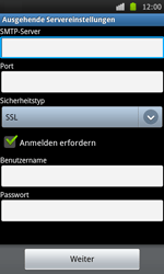 Samsung Galaxy S - E-Mail - Konto einrichten - 12 / 18