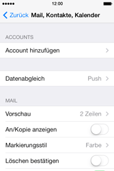 Apple iPhone 4 S - E-Mail - Konto einrichten - 0 / 0
