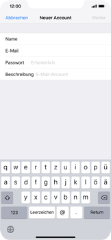 Apple iPhone XR - E-Mail - Konto einrichten - 8 / 30