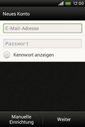 HTC Desire C - E-Mail - Konto einrichten - 2 / 2