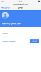 Apple iPhone 6s - E-Mail - Konto einrichten (gmail) - 0 / 0