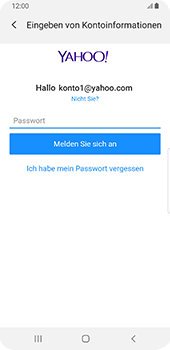 Samsung Galaxy S9 - E-Mail - Konto einrichten (yahoo) - 8 / 12