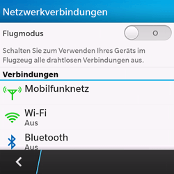 BlackBerry Q10 - Internet - Manuelle Konfiguration - 5 / 21