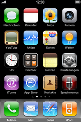 Apple iPhone 3G - Internet - Manuelle Konfiguration - 1 / 9