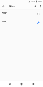 Sony Xperia XZ2 - Internet - Manuelle Konfiguration - 19 / 38