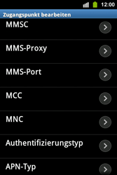 Samsung Galaxy Ace i - Internet - Apn-Einstellungen - 0 / 0
